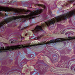 100x75cm Jacquard Hiina stiilis siidist brokaatkangas Hiina sink Cheongsam riided Dekoratiivne DIY kangas padja katte kangas 100x75cm must