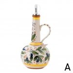 700 ml oliivi&otilde;li dosaator reljeefne keraamiline &otilde;li &auml;&auml;dikas &otilde;li dosaator keraamiline pudeli mahuti pudeli s&auml;ilitus&otilde;li maitseaine L9S8