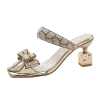 Moodsad Naiste Kingad 2024 Moodsad Slingbacks Naiste Sussid Suvised Ruudukujulise Ninaga Litritega Vibu Kleit Paksude Kontsadega Suured Sussid Zapatos 34