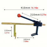 K&auml;sitsi rehvivahetaja terasest suure j&otilde;udlusega v&auml;ga vastupidav rehvivahetaja ranteemaldaja t&ouml;&ouml;riist rehvivahetaja sisestus rehvimasina kaitse must