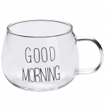 350 ml l&auml;bipaistev klaasist kohvi-tee kruus Loominguline kirjaga tr&uuml;kitud joogid magustoit hommikus&ouml;&ouml;gi piimatass kruusid k&auml;epidemega joogin&otilde;ud 301-400ml