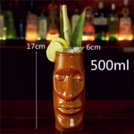 400ml Tiki Kruusid Kokteiliklaas &Otilde;lle Veinikruus Keraamilised Tiki Kruusid Kunst K&auml;sit&ouml;&ouml; Loovad Hawaii Kruusid send as picture