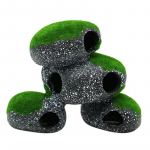 Akvaariumi kaunistus Kivist varjualused kaljukoopad krevettidele tsikliidid varjavad pesitsemist kudemise peidupaiga sisekujundus territoriaalsete kalade jaoks