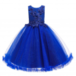 Suvised laste &otilde;htukleidid T&uuml;drukute printsess v&otilde;rk t&uuml;llist tutu Juuni 1 T&uuml;drukute esinemiskleit T&uuml;drukute kleit Peo- ja banketikleidid 160cm