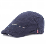 Cotton Duck Tongue Cap Meeste rauast silt Barett Kevad-suvine Forward Cap P&auml;ikesek&uuml;bar M&uuml;ts Hulgim&uuml;tsi M（56-58cm） tumesinine