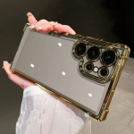 Samsung Galaxy A16 A15 A25 A35 A55 A14 A24 A34 A54 A13 A23 A33 A53 A73 A12 A22 A32 A52 A51 telefoni korpuse p&otilde;rutuskindel kaamera kaitsekorpuse kate A16(5G) must