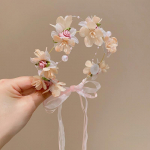 1 tk T&uuml;drukute Lillekroonid Pulmajuukse Aksessuaarid Peo Cosplay Peakate Pruudi Lillekroon Juuksepael Elegantne