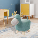 Animal Footstool Foot Rest Multifilm Loomingulise kujuga jalatsite vahetamiseks m&otilde;eldud puhvtool Deer