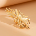 Liialdatud ebakorrap&auml;rasest sulamist sulgedest s&otilde;rmus, stiilis geomeetrilised p&auml;rlite imitatsiooniga s&otilde;rmused naistele Charm Statement ehted