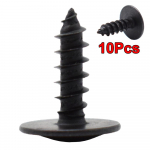 N90974701 10 tk/partii Universaalne mootorikatte alusalune pritsmekaitse poritiibad Rattakaare Torx kruvipoltide kinnitusklambrid