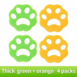 Kassik&uuml;&uuml;s Silikoonist Karvaeemaldaja 4 tk Pesumasin R&otilde;ivad Tolm Karvakoguja Kahepoolne Korduvkasutatav Pestav Puhastust&ouml;&ouml;riistad