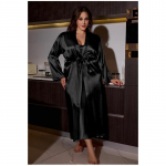 &Ouml;&ouml;s&auml;rgi komplekt Seksikas Pruut Pikk Pulma Hommikumantel Kleit Kevad ja Suvi Uus Pidžaama Lahtine Satiinist Koduriietus XL