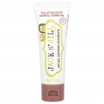 Jack n' Jill, natural toothpaste, for babies 6 months and older, raspberry flavor, 1.76 oz (50 g)
