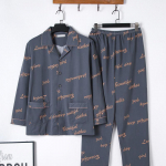 Pidžaamad Meeste S&uuml;gis- ja Talvine Suurendus Vabaaja meeste Puuvillased &Otilde;hukesed &Uuml;likonnad S&uuml;gispuuvillane Pikkade Varrukatega Meeste Koduteenindus L