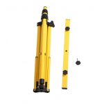 Teleskoopne kahepealine statiivistatiiv LED-valgustite ehitusplatsil t&ouml;&ouml;lambi valgustamiseks