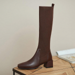 Naiste sokisaapad Kevad P&otilde;lv K&otilde;rge Kudumine Soe K&otilde;rged Saapad K&otilde;rged kontsad Koe vabaaja disainer Tursked pikad Mootorratta Botas 38