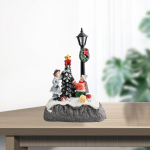 Sets Christmas Tree indoor e outdoor Scene Village Houses Decoration Christmas tree