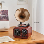 Antiikmuusikakasti kaunistused Kodu laud Esteetiline plastikust k&auml;sit&ouml;&ouml; Kontori arvutilaua tarvikud Retro miniatuurid Ornament Kingitus