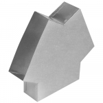Flat duct t-piece h&otilde;be