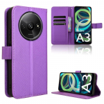 Xiaomi Redmi A3 / Poco C61 nahk&uuml;mbrise klapp&uuml;mbris [Flip Vintage Leather] L&ouml;&ouml;gikindel ja vastupidav retroh&otilde;nguline telefoni&uuml;mbris Redmi A3/Xiaomi Poco C61 must
