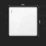 EU RU UK &Uuml;RO standardne seinavalgusti l&uuml;liti 16A arvutipaneel SISSE V&Auml;LJAS Must kodune toite klahv-nuppl&uuml;liti 1/2/3/4 Gang 1/2Way 86Type 1way