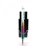 Pierres et Min&eacute;raux. Stylo min&eacute;raux Aigue-Marine du Br&eacute;sil. Couleur multicolore.