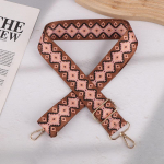 Vintage Printed Floral Shoulder Bag Straps Adjustable Replacement Long Shoulder Strap Versatile Bags Accessories