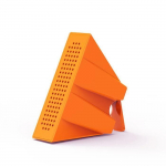 Support de Smartphone - SHOP-STORY - Amplificateur de son - Couleur Orange - 2 en 1 - Livraison 48H oranž