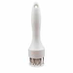 1 t&uuml;kk majapidamises kasutatavat mugava k&auml;epidemega roostevabast terasest pehmendaja, k&ouml;&ouml;ki, grillimiseks ja igat liiki liha jaoks