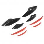 P&otilde;rkeraua fin Auto esikaitseraua k&uuml;lgjagaja Canards huulespoileri deflektori vahetus Mitsubishi jaoks