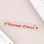 Reisijaprintsessi t&auml;he peegli kleebis Isikup&auml;rastatud autokleebised Tagurpidipeegli sisekujundus Tahavaatepeegli auto vin&uuml;&uuml;lkleebis