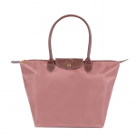 Uus nailonist rannakott Moodne naiste k&auml;ekott Oxfordi &otilde;lakott Naiste veekindlad pelmeenid kokkupandav ostukott 2024 M tumeroosa v&auml;rv