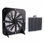 10W P&auml;ikesepaneel 13-tolline Ventilaator P&auml;ikesej&otilde;ul t&ouml;&ouml;tav Ventilatsiooniventilaator Vannituppa, Lattu, Ruumi