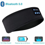 Fone Bluetooth K&otilde;rvaklapid Sport Sleeping Peapael Elastne Juhtmeta K&otilde;rvaklapid Muusika Silmamask Juhtmevaba Bluetooth Peakomplekt Peapael must