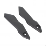 Motorcycle Windshield Trim Bar Windscreen Bracket Holder Sturdy Easy to Install Replacement Black