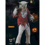 Peokosplay kost&uuml;&uuml;m Libahundi kost&uuml;&uuml;m Hundi kost&uuml;&uuml;m kurja hundi kost&uuml;&uuml;m zombikost&uuml;&uuml;m One Size