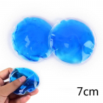 1 tk &uuml;mmargune korduvkasutatav j&auml;&auml;k&uuml;lma geelipakk, mikrolaineahjus kasutatav kuumavalu leevendaja 7cm