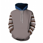 Moodne 3D prinditud meeste kapuuts, pullover jakk Cosplay kost&uuml;&uuml;m Anime dressipluus, meeste naiste vabaaja kevad-s&uuml;gis suured topid M
