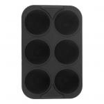 Yousheng 6 tassiga silikoonist muffinivorm muffinivorm koogivorm k&uuml;psetamiseks toidukvaliteediga muffinivormid k&otilde;rgele temperatuurile vastupidav tarretise pudingu vorm perepuhkus roosa