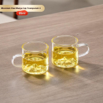 Gianxi Kaane Magnetiline Iminemine Teekann K&otilde;rge Temperatuurikindel Klaaskann &Uuml;he Puutega Teekann Eraldusfilter Teetass Teeserviis