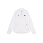 Nike Dri-FIT Rafa Kiiresti kuivav T&otilde;mblukuga Hingav Pikkade varrukatega Jakk Meeste jakid Valge DV2886-100 M white