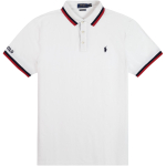 Polo Ralph Lauren Triibulise Logotr&uuml;kiga Vertikaalse n&ouml;&ouml;pimisega L&uuml;hikeste Varrukatega Polo S&auml;rk Meeste pealsed Valge 710780950-002 XL white