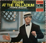 LP plaat FRANKIE VAUGHAN - Frank At The Palladium SFL13083 Fontana 1969 UK Jazz Kasutatud