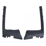 1 paar esiklaasipuhasti katte trimmi kate 53867-52090 Toyota Yarise 2012-2014 jaoks