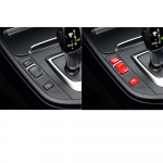 K&auml;iguvahetuspaneeli k&uuml;lgmiste nuppude katteviimistlus BMW 1234 SEERIA F20 F22 F30 F31 F32 F33 F34 F36 jaoks