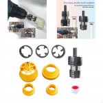 PVC Thread Maker Tool for Electric Drill 1/2in 3/4in 1in Easy to Operate Hand Pipeline Tap Die