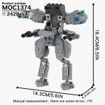 MOOXI Skibidi Tualettlaagri Komplekt MOC Klotsid M&auml;ng Super Titaan Boss Woofer TV Kaamera K&otilde;lar Sireen Mees Boss Ehitusklotsid Laste M&auml;nguasjad