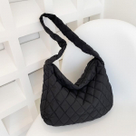 Naiste talvine kosmose puuvillane &otilde;lakott Lingge tikandiga Pilvemoodne polsterdatud Crossbody kott 38x9x34cm