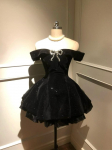 Must Prantsuse Vintage Elegantne Disain Naiste Kleit Gooti Paljaste &Otilde;lgadega Retro Minikleit Naiselik Haldjas S&uuml;nnip&auml;evapidu Stiilsed Komplektid S must