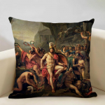 Neoklassitsism Kodu Dekoratiivne Napoleoni &Otilde;limaal Diivan Viska Padjap&uuml;&uuml;r Rooma Spartacus Jacques Luis David Kunst Padjakate 45x45CM(18x18in)